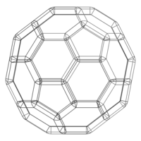 Wireframe Shape Truncated Icosahedron - Thumbnail 12