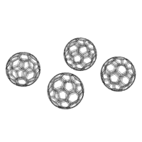 Coloured Plastic Football Ball 20 cm - Thumbnail 11