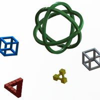 Impossible Objects by MC Escher - Thumbnail 1