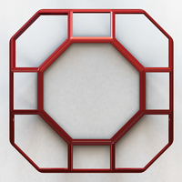 Wireframe Great Rhombicuboctahedron - Thumbnail 2