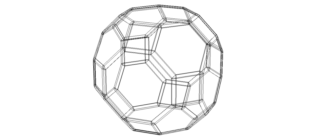 Wireframe Great Rhombicuboctahedron 3D Print 544913