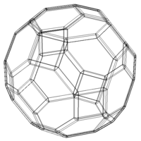 Wireframe Great Rhombicuboctahedron - Thumbnail 5