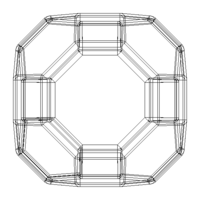 Wireframe Great Rhombicuboctahedron - Thumbnail 10
