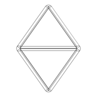 Wireframe Shape Octahedron - Thumbnail 12