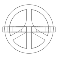 Plastic Peace Symbols Stand - Thumbnail 6