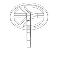 Plastic Peace Symbols Stand - Thumbnail 10