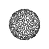 Wireframe Shape Geometric Spikes Ball - Thumbnail 9