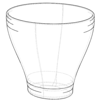 Office Waste Bin Plastic - Thumbnail 3