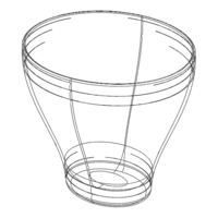 Office Waste Bin Plastic - Thumbnail 5