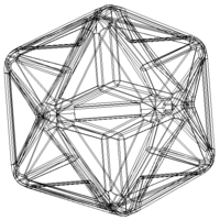 Wireframe Shape Great Dodecahedron - Thumbnail 5