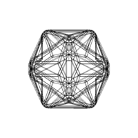Wireframe Shape Great Dodecahedron - Thumbnail 7