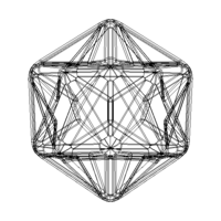 Wireframe Shape Great Dodecahedron - Thumbnail 8