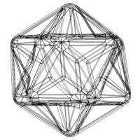 Wireframe Shape Great Dodecahedron - Thumbnail 10
