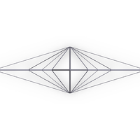 Wireframe Shape Geometric Star - Thumbnail 6
