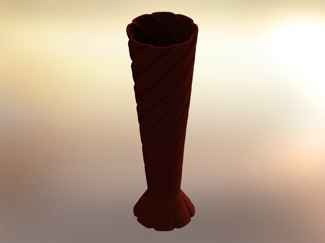 Spiral Complex Vase 3D Print 545067