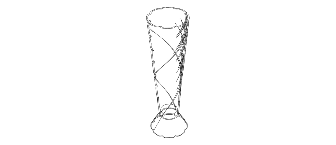 Spiral Complex Vase 3D Print 545070