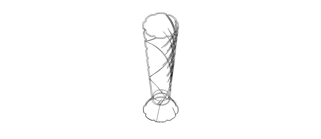 Spiral Complex Vase 3D Print 545073