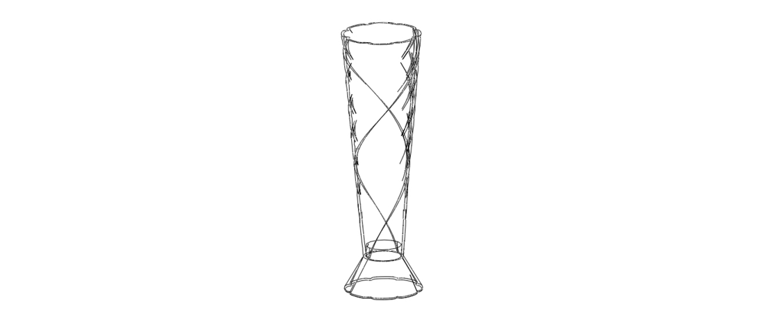 Spiral Complex Vase 3D Print 545075