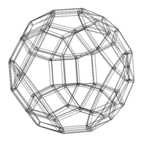 Wireframe Shape Rhombicosidodecahedron - Thumbnail 5