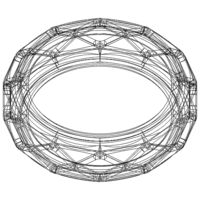 Wireframe Shape Geometric Ring - Thumbnail 7