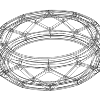 Wireframe Shape Geometric Ring - Thumbnail 11