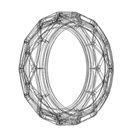 Wireframe Shape Geometric Ring - Thumbnail 12