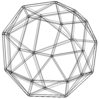 Wireframe Snub Cube - Thumbnail 3