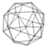Wireframe Snub Cube - Thumbnail 4