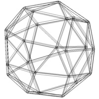 Wireframe Snub Cube - Thumbnail 5