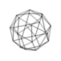 Wireframe Snub Cube - Thumbnail 7