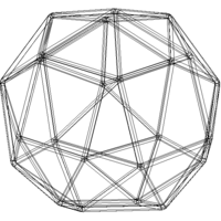 Wireframe Snub Cube - Thumbnail 8