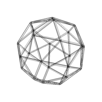 Wireframe Snub Cube - Thumbnail 9