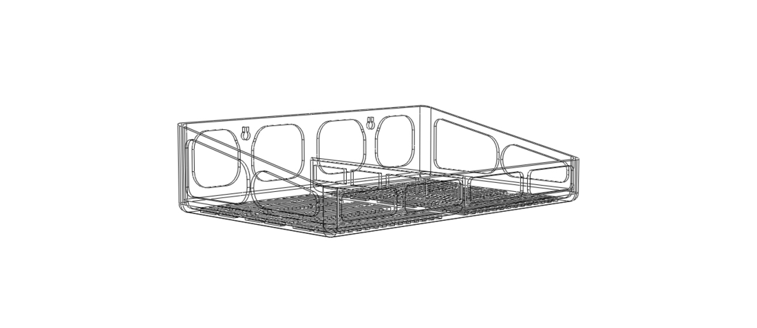 Wall Mounted Multi Purpose Shelf 3D Print 545173