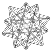Wireframe Shape Stellated Dodecahedron - Thumbnail 5