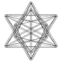 Wireframe Shape Stellated Dodecahedron - Thumbnail 7