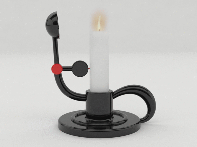 Portable Switch Off Candle 20mm 3D Print 54520
