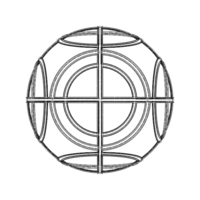 Wireframe Shape Geometric Petanque Ball - Thumbnail 8