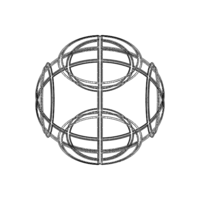Wireframe Shape Geometric Petanque Ball - Thumbnail 9