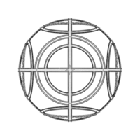 Wireframe Shape Geometric Petanque Ball - Thumbnail 10