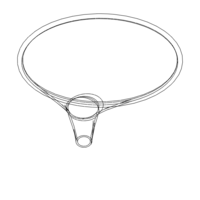 Plastic Oval Shaped Funnel - Thumbnail 7
