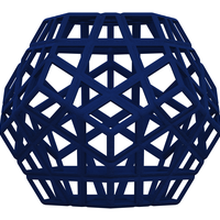 Wireframe Shape Geometric Megaminx Cube - Thumbnail 2
