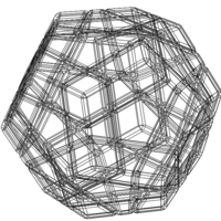 Wireframe Shape Geometric Megaminx Cube - Thumbnail 3