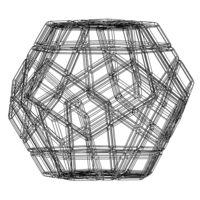 Wireframe Shape Geometric Megaminx Cube - Thumbnail 11
