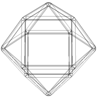 Wireframe Shape Cuboctahedron - Thumbnail 9