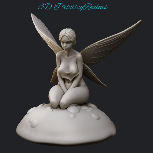 Mashroom Fairy 3D Print 545340