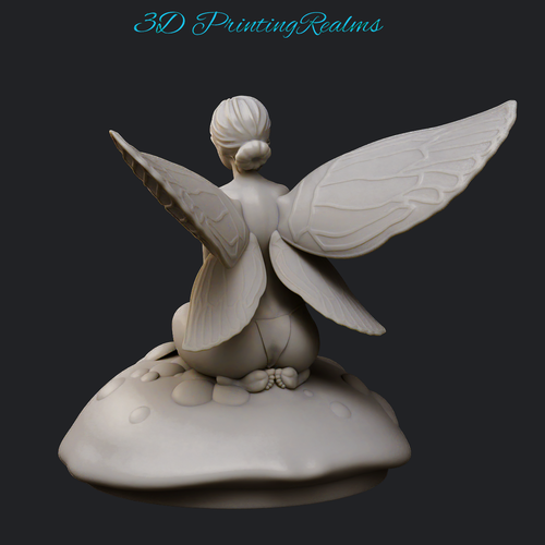 Mashroom Fairy 3D Print 545341