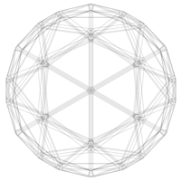Wireframe Shape Pentakis Dodecahedron - Thumbnail 6