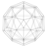 Wireframe Shape Pentakis Dodecahedron - Thumbnail 8