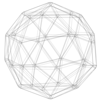 Wireframe Shape Pentakis Dodecahedron - Thumbnail 9