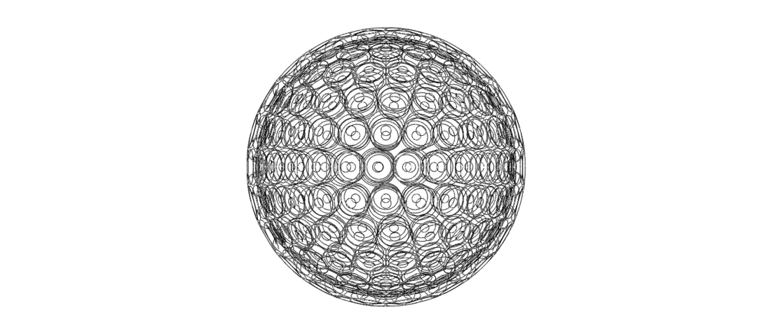 Wireframe Shape Small Ball 3D Print 545374